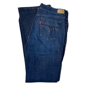 Levi’s 515 boot cut in dark wash size 10